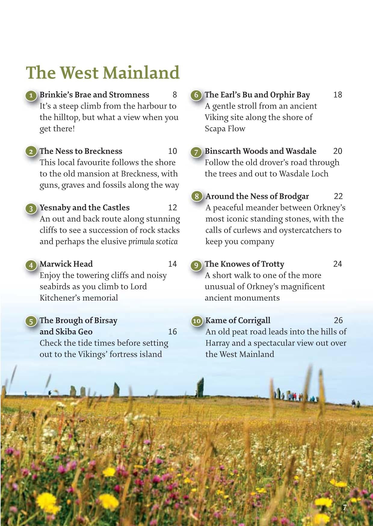 Walking Trails Guidebook | Orkney