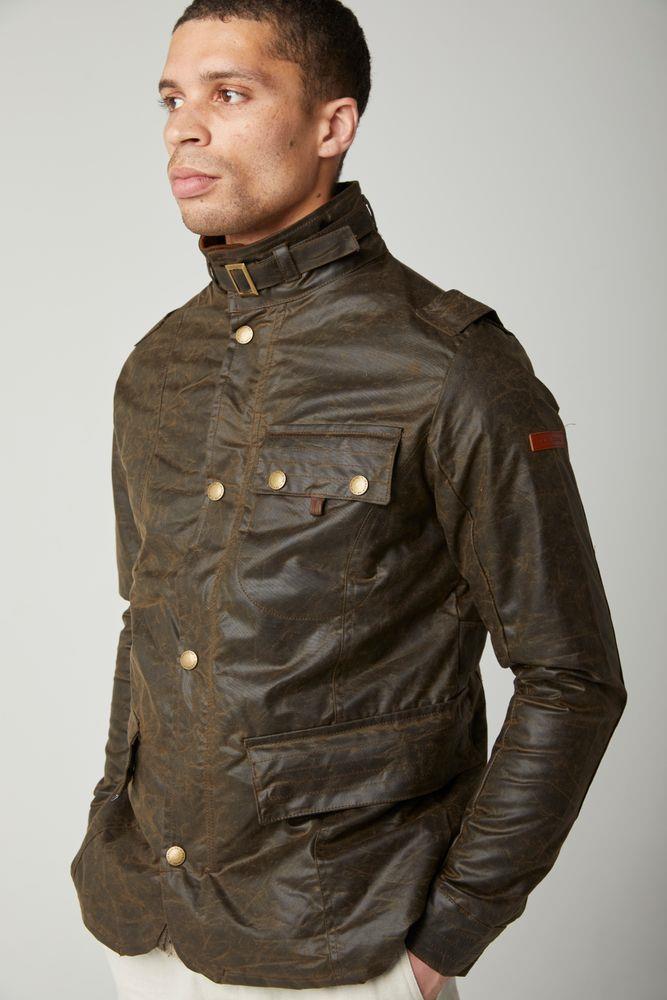 Peregrine | Bexley Waxed Cotton Jacket - Brown
